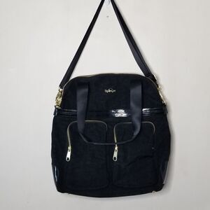 Kipling diaper bag multiple pockets black
